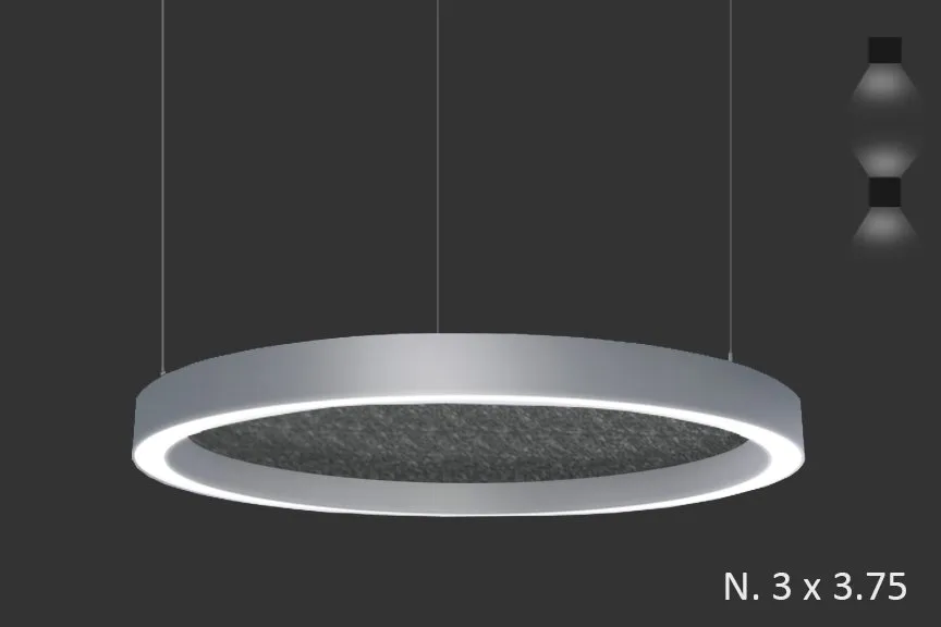 Anello Acoustic — Pendant by Picasso Lighting