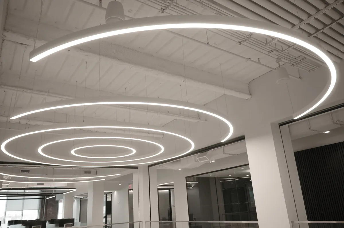 Curves-2 Flush Lens — Pendant by Picasso Lighting